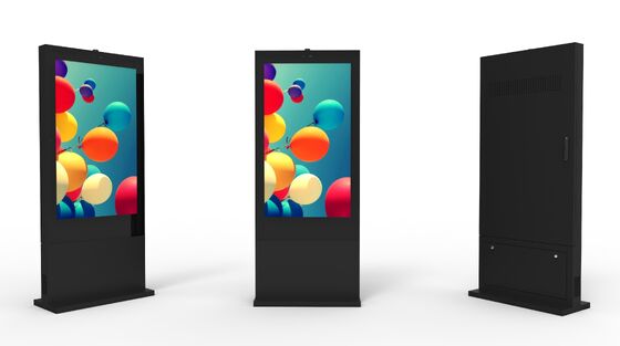 качество  Floor Standing LCD Digital Signage Display with 2500Cd/m² Brightness and Quad-core Cortex-A17 for Outdoor Advertising завод