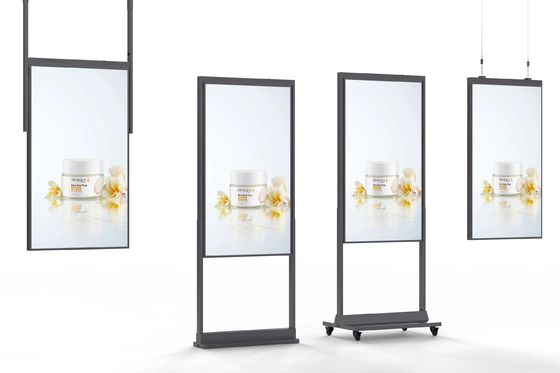 качество  32 inch Shop Window Screen Full Color 2500nits Wall Mounted Digital Advertising Screen завод