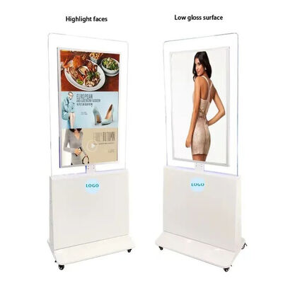 качество  Floor Standing Digital Signage Advertising Screens , Vertical Digital Advertising Display завод