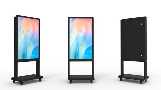 55/65 дюймовый IP65 водонепроницаемый наружный LCD цифровой вывески с 2500 Cd / m2 яркость сенсорный LCD дисплей