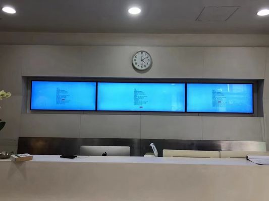 Дисплей с растянутой панелью LCD для розничных магазинов