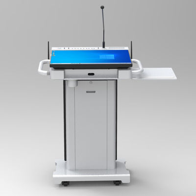 Беспроводный микрофон Lectern Smart Integrated Digital Podium с передним экраном 23,8 дюйма