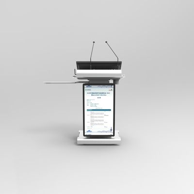 Сенсорная панель с двойной системой Учитель умный цифровой подиум лектор для школьного класса