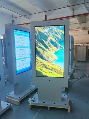 43 75 дюймовый сенсорный экран вертикальная LCD панель стоянка рекламный дисплей LED рекламная машина full hd большая реклама s