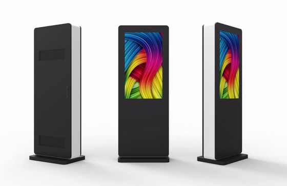 55-дюймовый наружный LCD рекламный тотемный медиаплеер с операционной системой Android