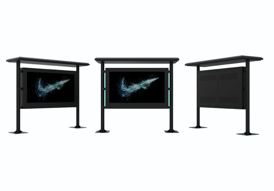 Водонепроницаемый наружный LCD рекламный дисплей 55 дюймовый цифровой рекламный щит