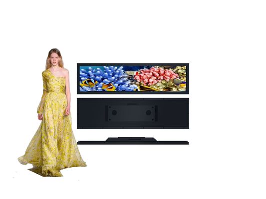 24 дюймовый растянутый бар LCD дисплей сверхширокий бар тип дисплей на стенке