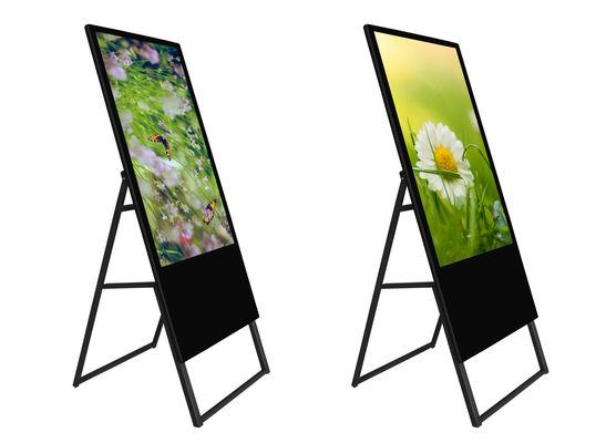 Внутренний смарт-киоск Вертикальный LCD рекламный дисплей Интерактивная панель Цифровые вывески Тотемный пол Стоящий сенсорный экран Android