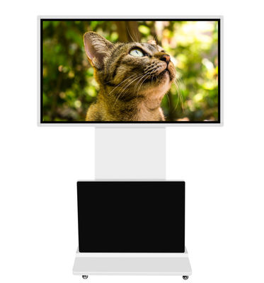 Дисплей цифровой сигнализации на полу Внутренний FHD LCD умный рекламный дисплейный проигрыватель