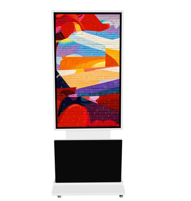 4K полный экран Вертикальный внутренний цифровой дисплей 43 дюймовый LCD рекламный дисплей