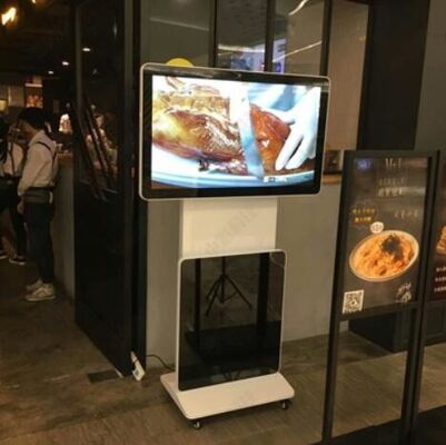 Крытый киоск с сенсорным экраном с вертикальным ЖК-дисплеем Digital Signage с разрешением 2K и яркостью ² 350 кд/м