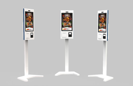 21.5 дюймовый Android LCD самостоятельный платежный киоск для ресторана McDonald's POS система с принтером и программным обеспечением для заказа