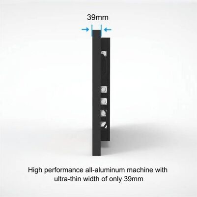 Наружная цифровая вывеска LCD с толщиной 30 мм IK10 закаленное стекло и IP66 противопогодные условия для рекламы