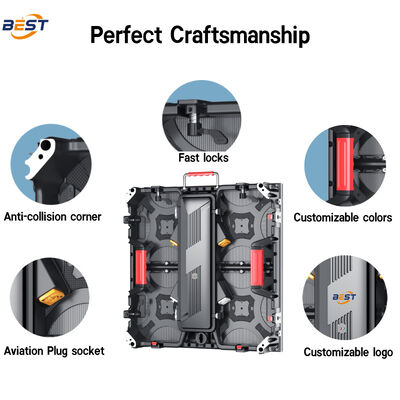 Мобильный интерактивный светодиодный арендный дисплей Рекламные вывески Облачный контроль Плиткая видеостенка