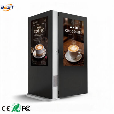 Наружная цифровая вывеска LCD с соотношением сторон 16:9 разрешение 3840X2160 и продолжительность жизни 50000 часов