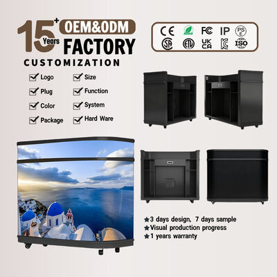 Светодиодный дисплей для диджейского пульта, торгового центра, сцены, выставки, офиса, кассы, роскошного магазина, клуба