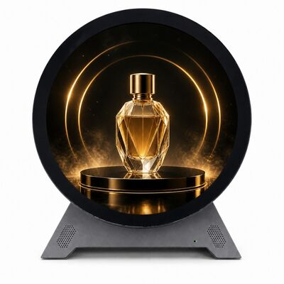 23,6-дюймовый круглый 3D-цифровой дисплей RK3568 Android 11 HDMI 4G 5G WiFi Терминал