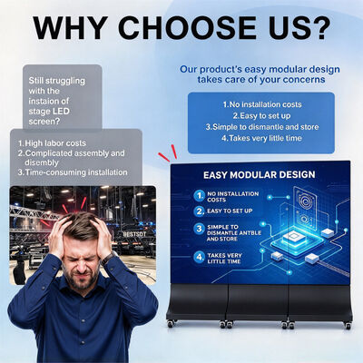 Outdoor LED Poster Display 640x1600mm P2.5 4500nits IP65 Weatherproof Advertising Screen
